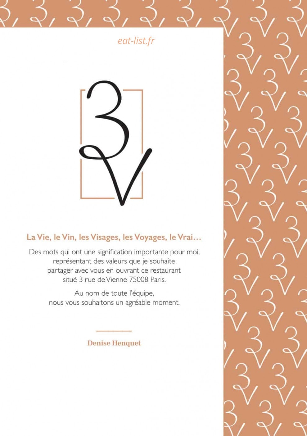 Le 3V — carte page 1