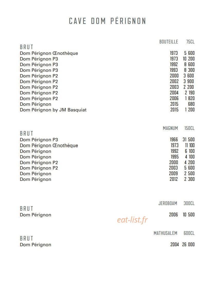 Le Bar — carte page 10