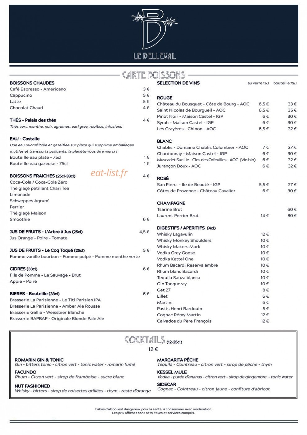 Le Belleval — carte page 2