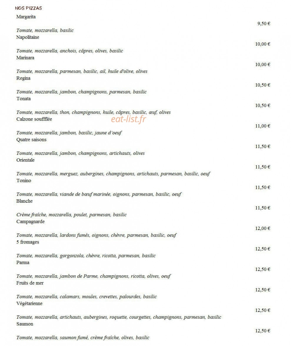 Le Bigado — carte page 2