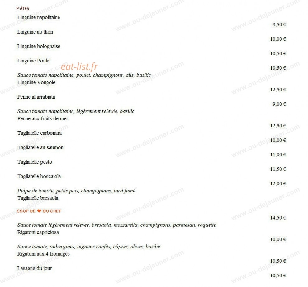 Le Bigado — carte page 3
