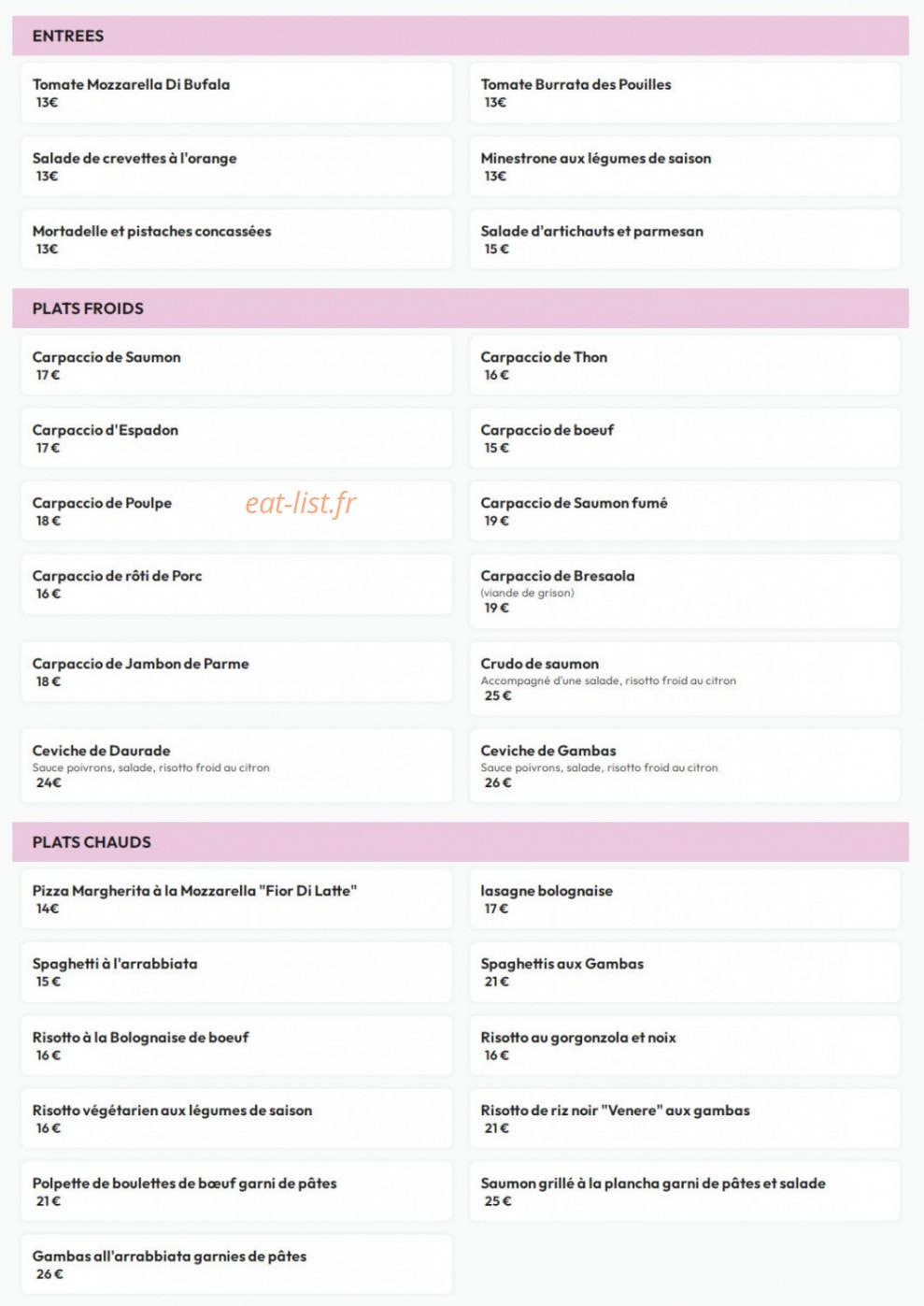 Le cru de Paris — carte page 1