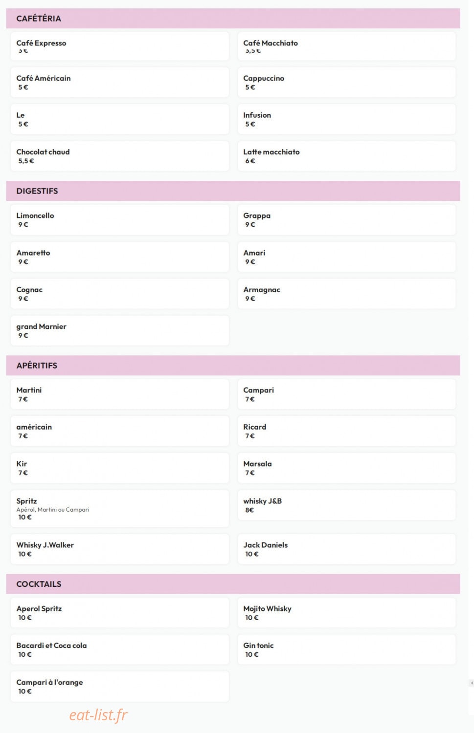 Le cru de Paris — carte page 3