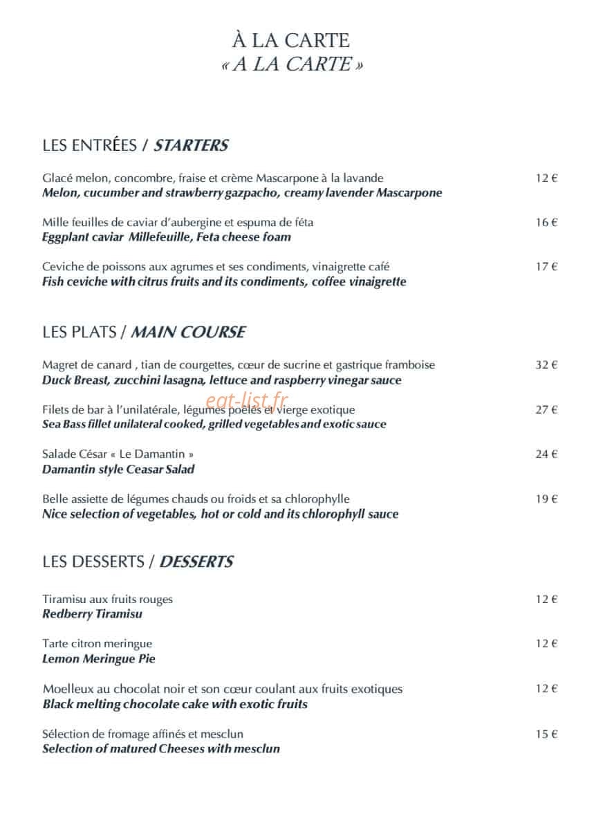 Le Damantin — carte page 2