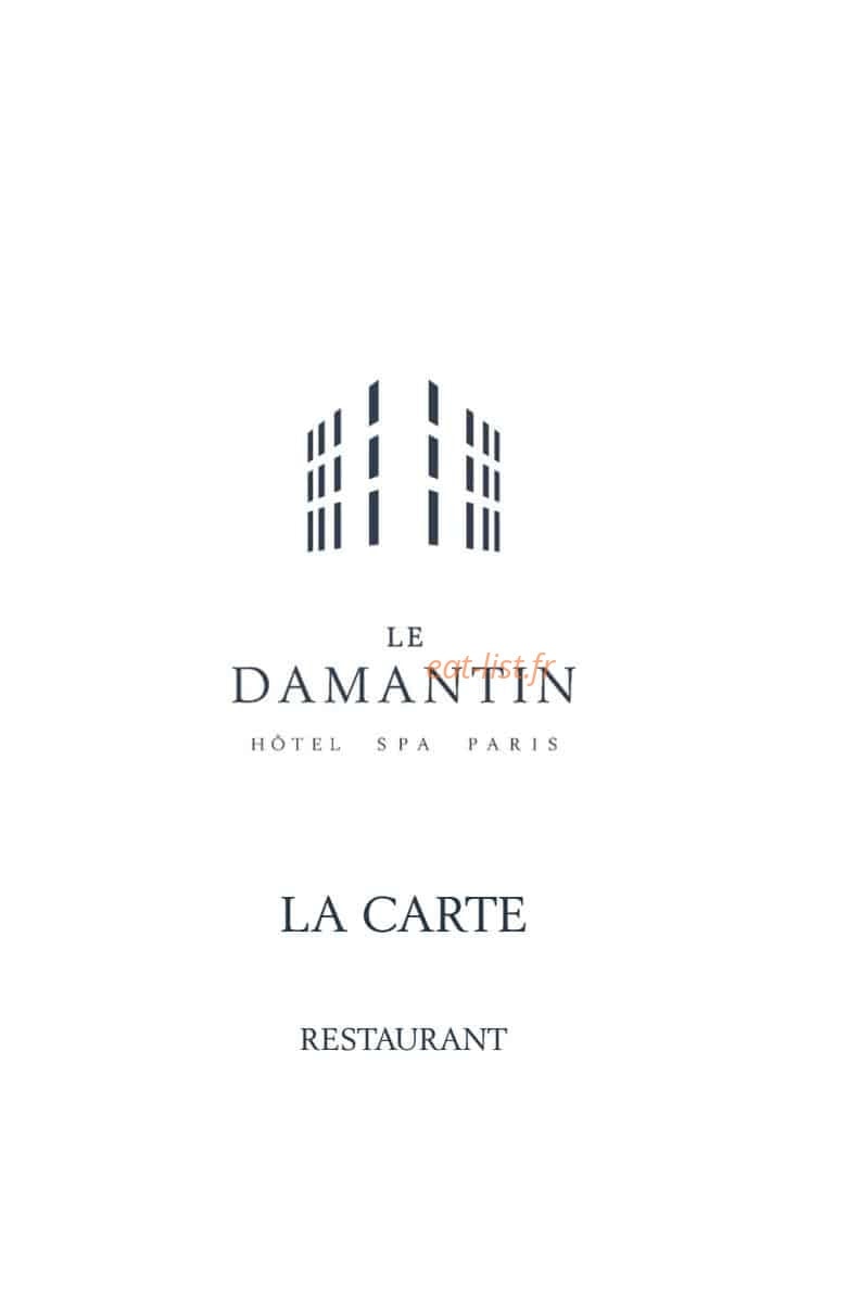 Le Damantin — carte page 1
