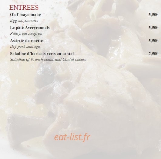 Le Greffulhe — carte page 1