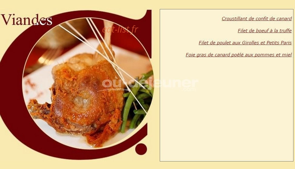 Le Madeleine C. — carte page 2