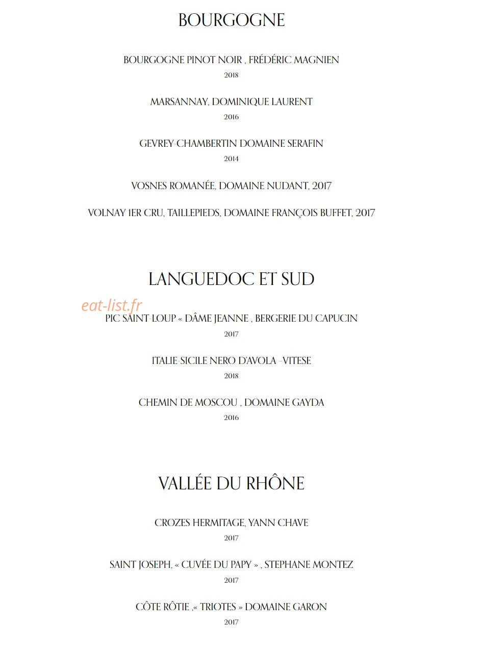 Le Magnifique — carte page 6