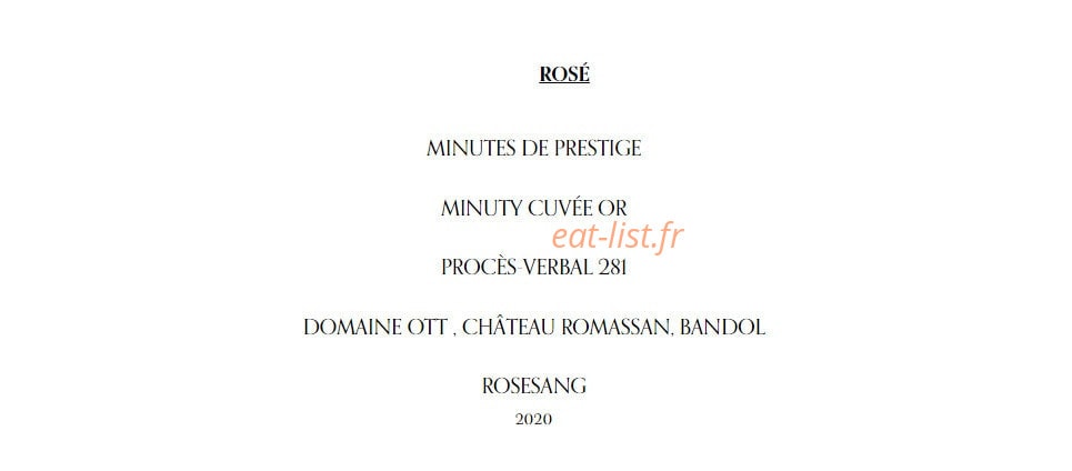 Le Magnifique — carte page 8