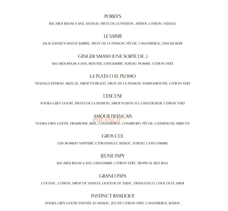 Le Magnifique — carte page 4