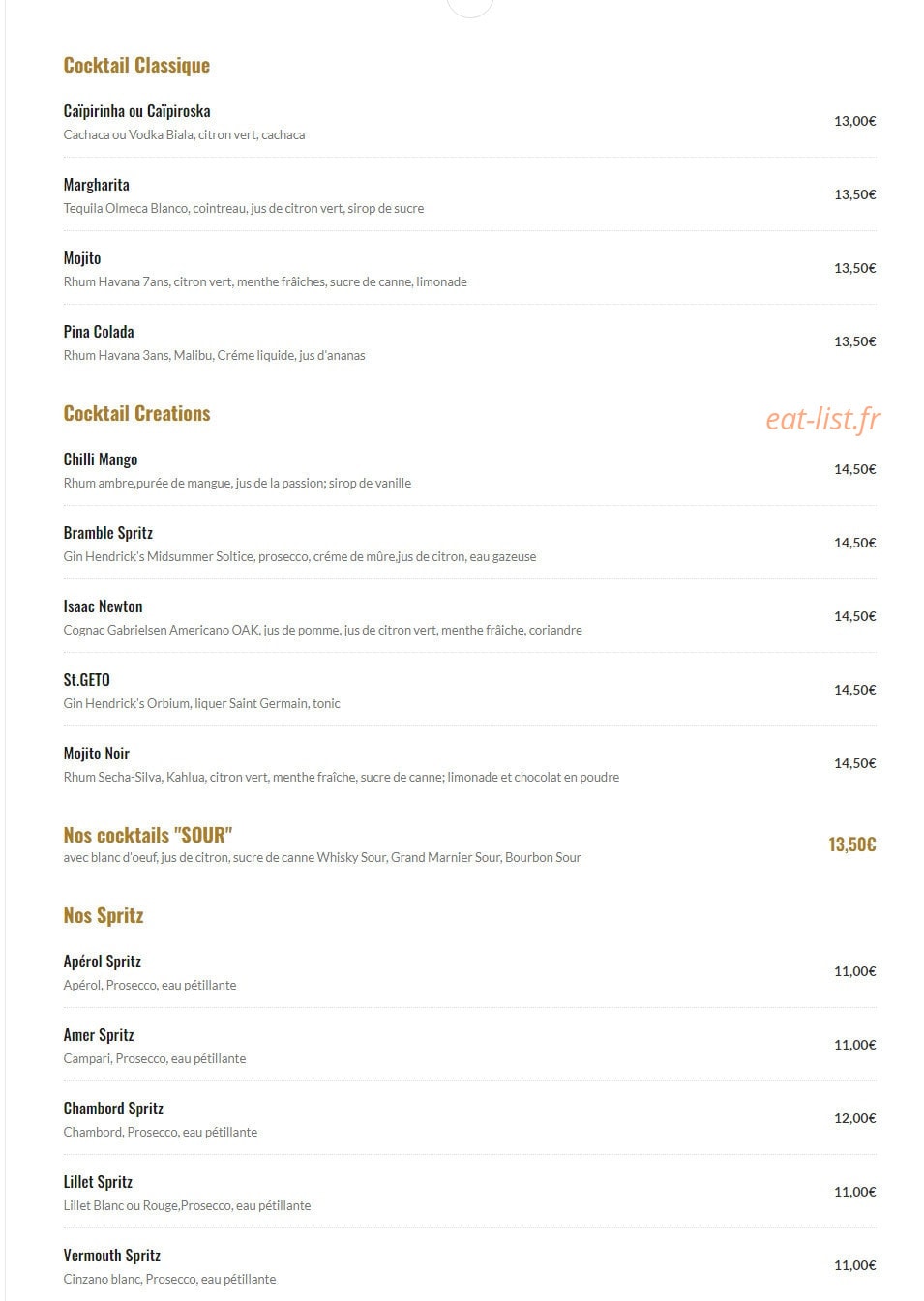 Le Maresquier — carte page 9