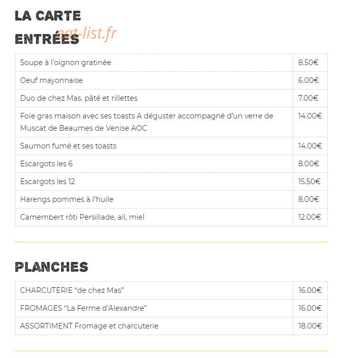 Le Montaigne — carte page 1