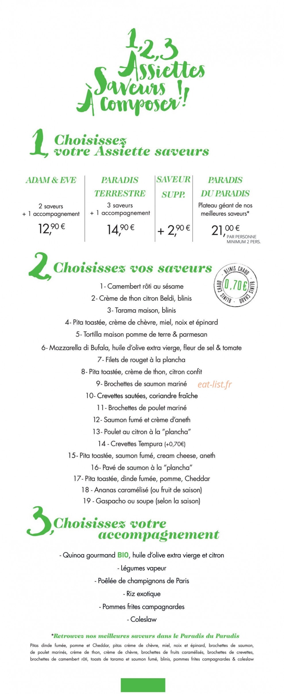 Le paradis du fruit — carte page 5