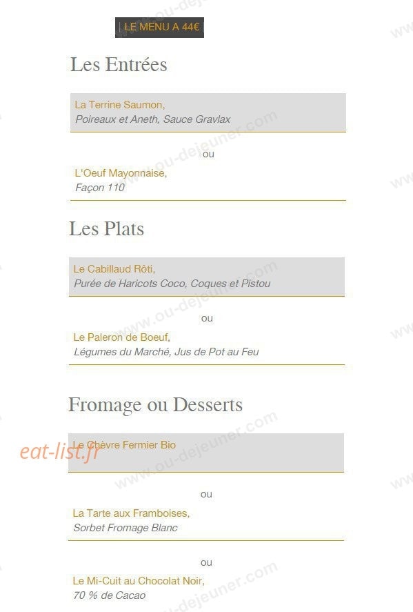 Les 110 de Taillevent — carte page 7