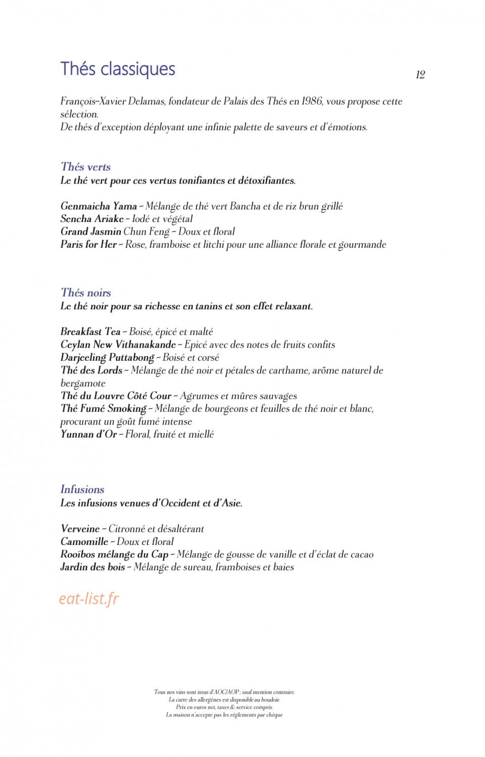 Les Ambassadeurs — carte page 8
