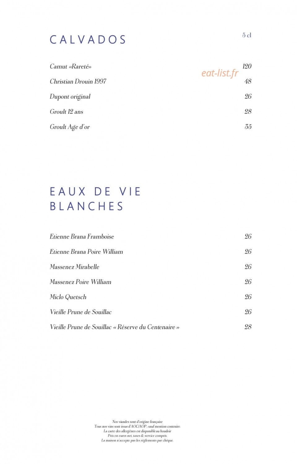 Les Ambassadeurs — carte page 32