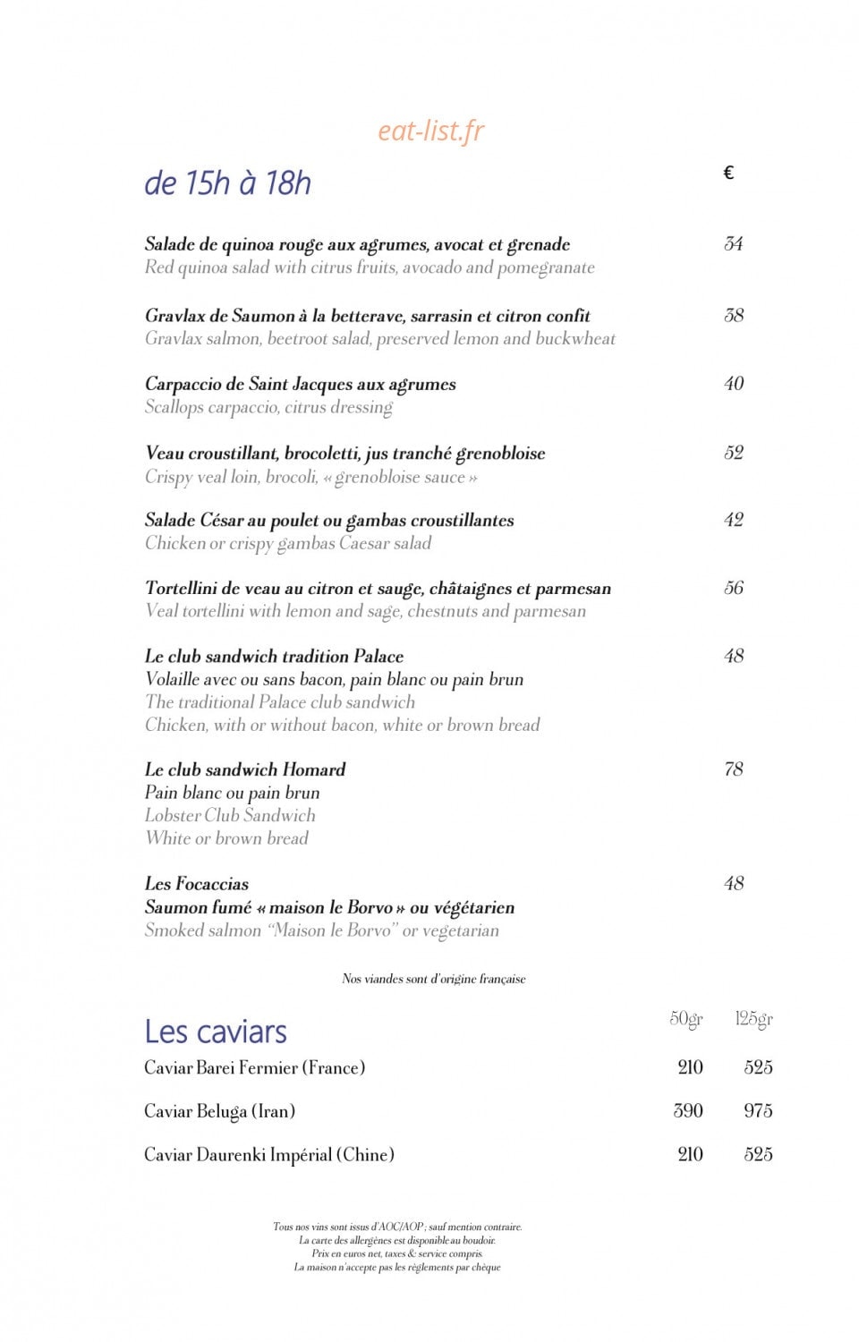 Les Ambassadeurs — carte page 2