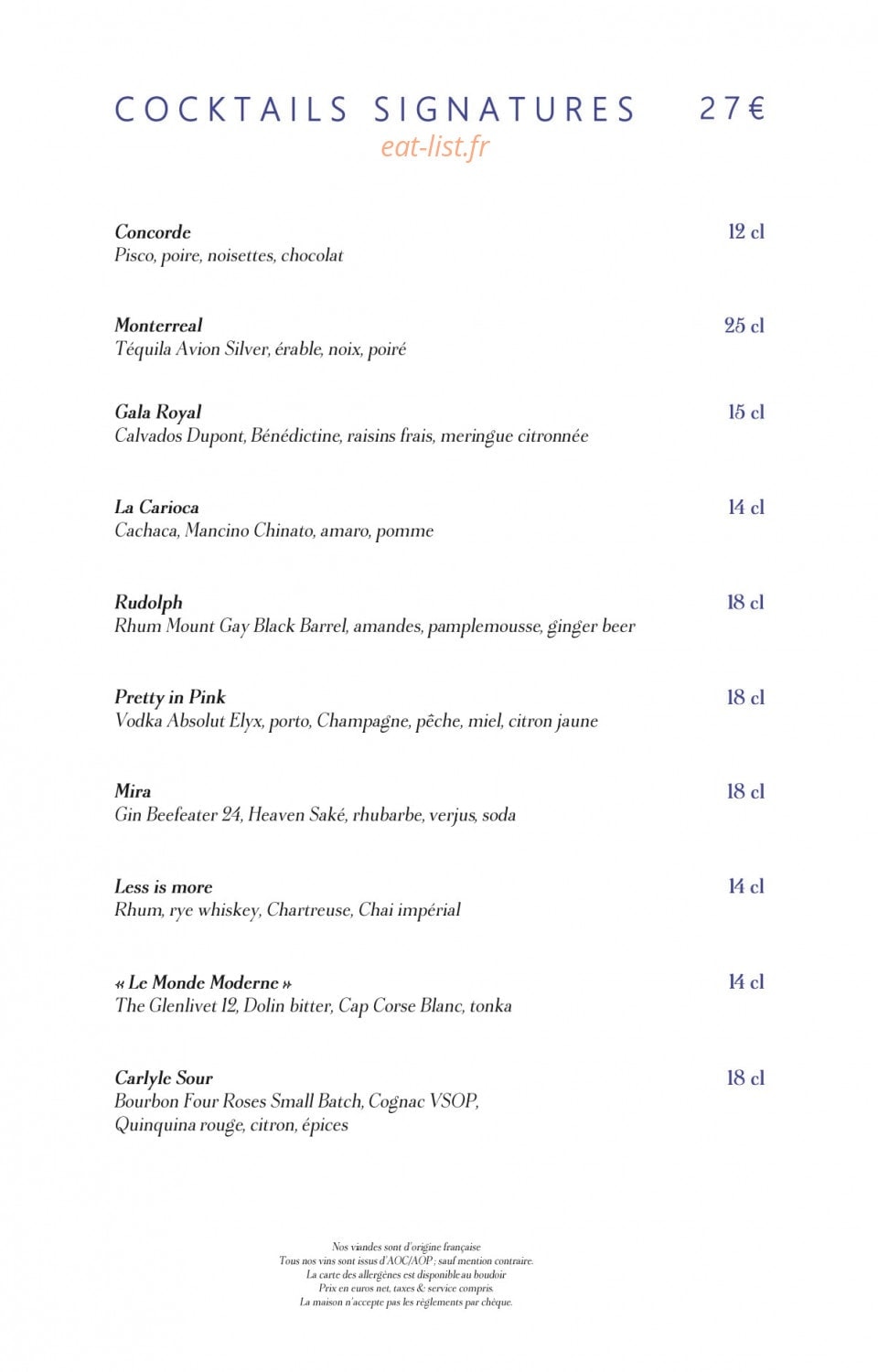Les Ambassadeurs — carte page 13