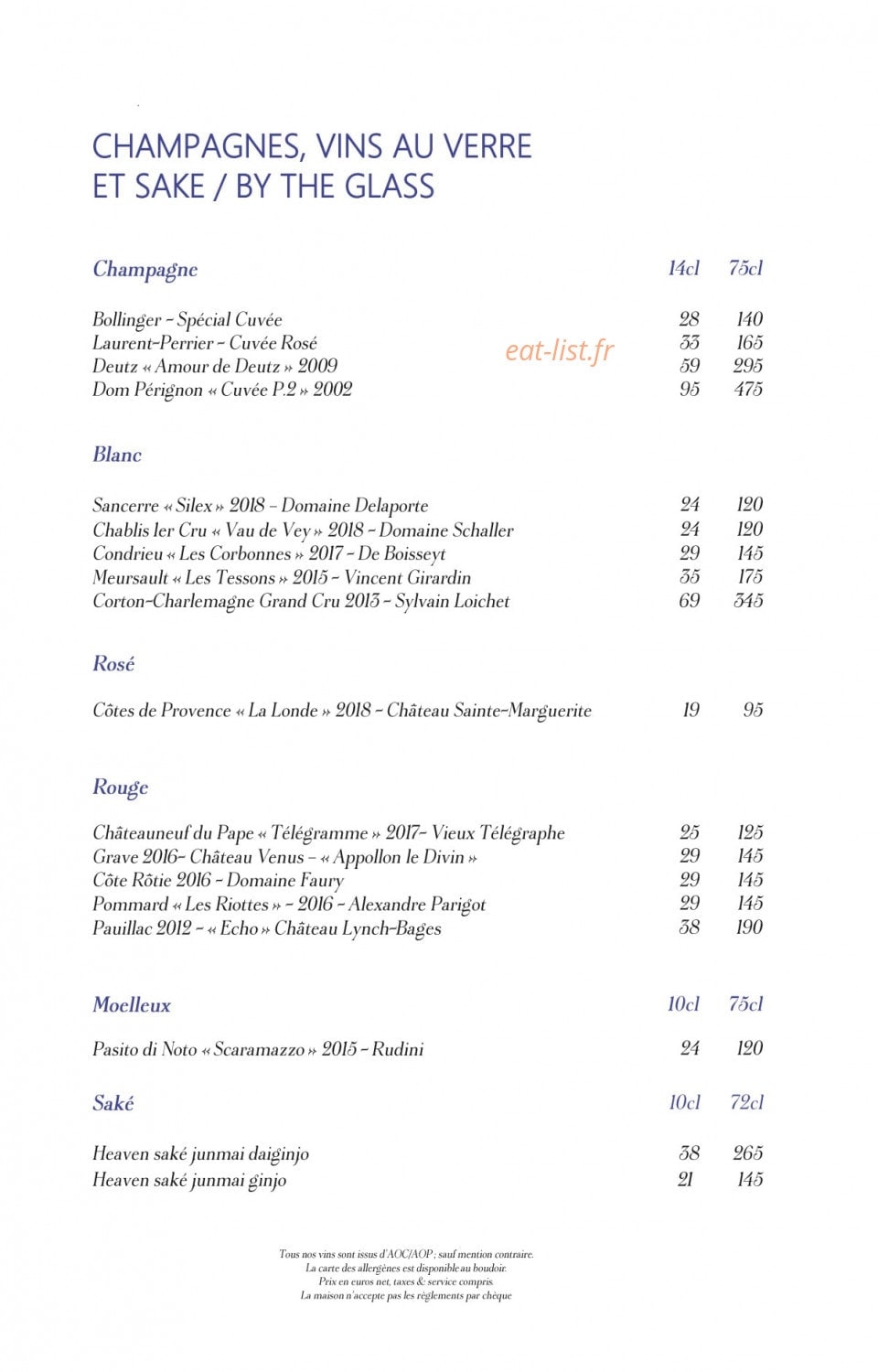 Les Ambassadeurs — carte page 6