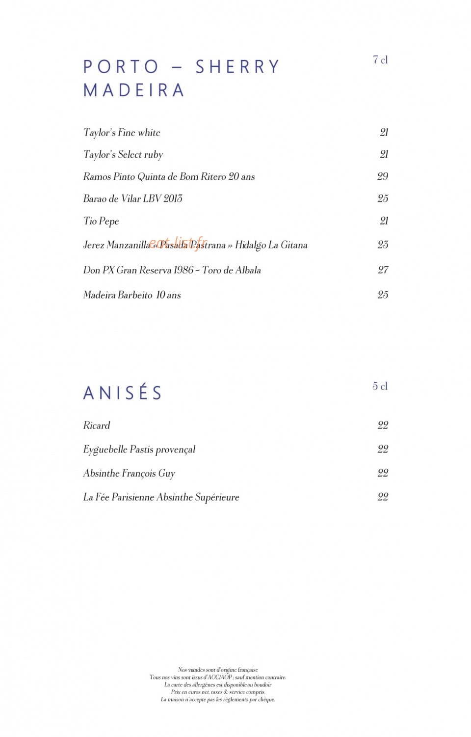 Les Ambassadeurs — carte page 21