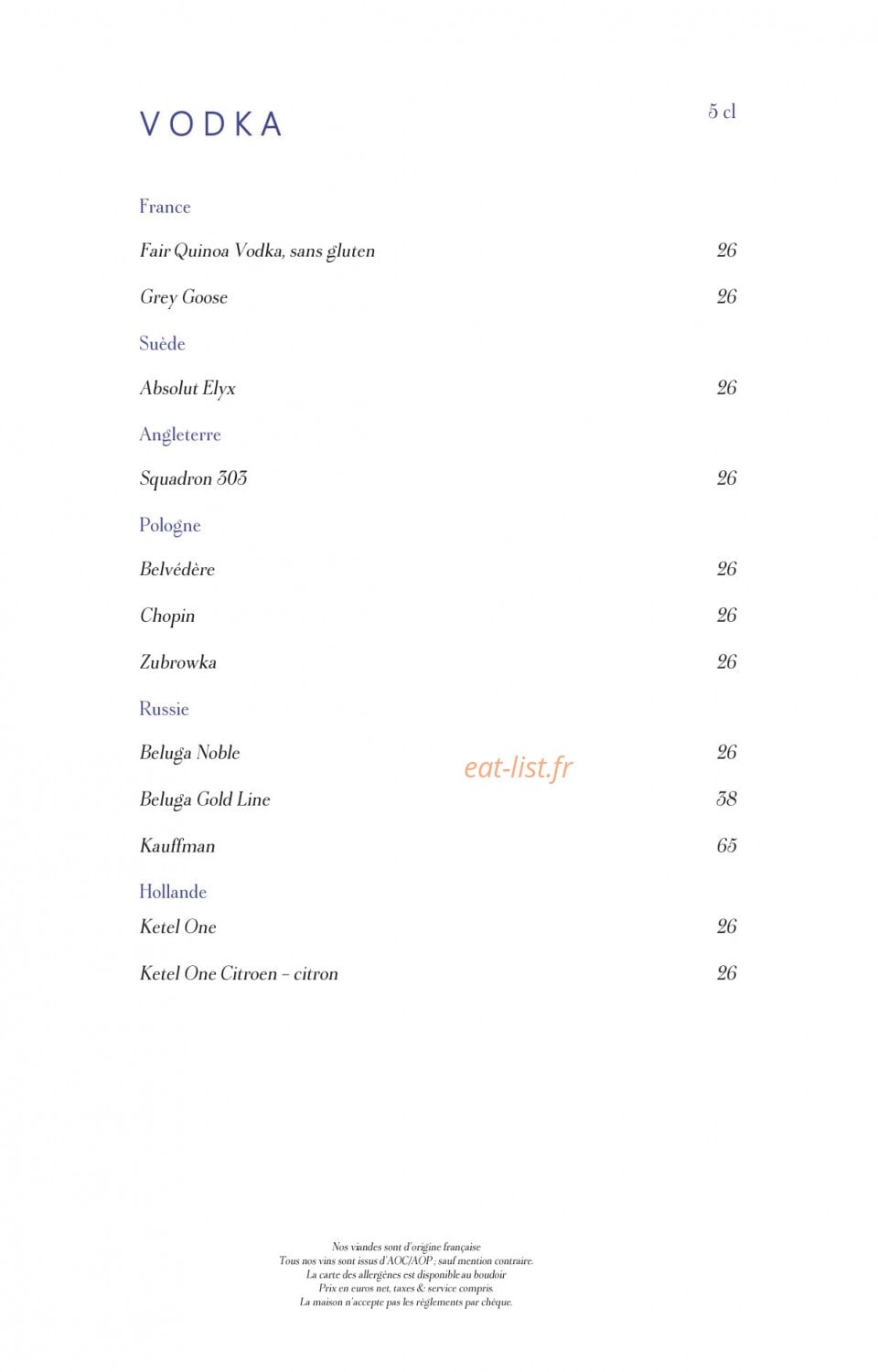 Les Ambassadeurs — carte page 23