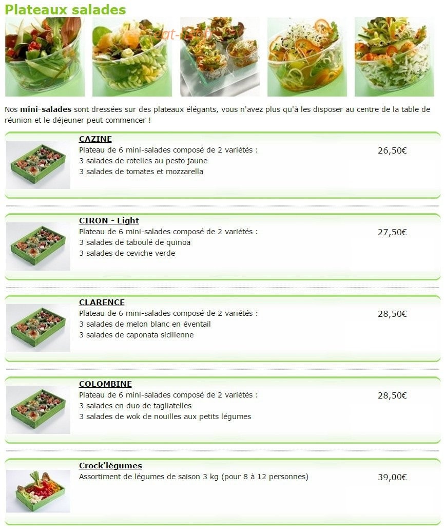 Les jardins d'epicure — carte page 4