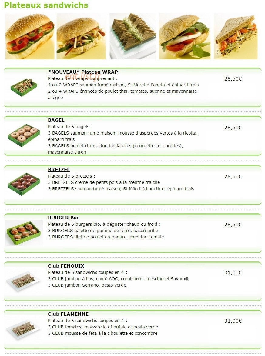 Les jardins d'epicure — carte page 5