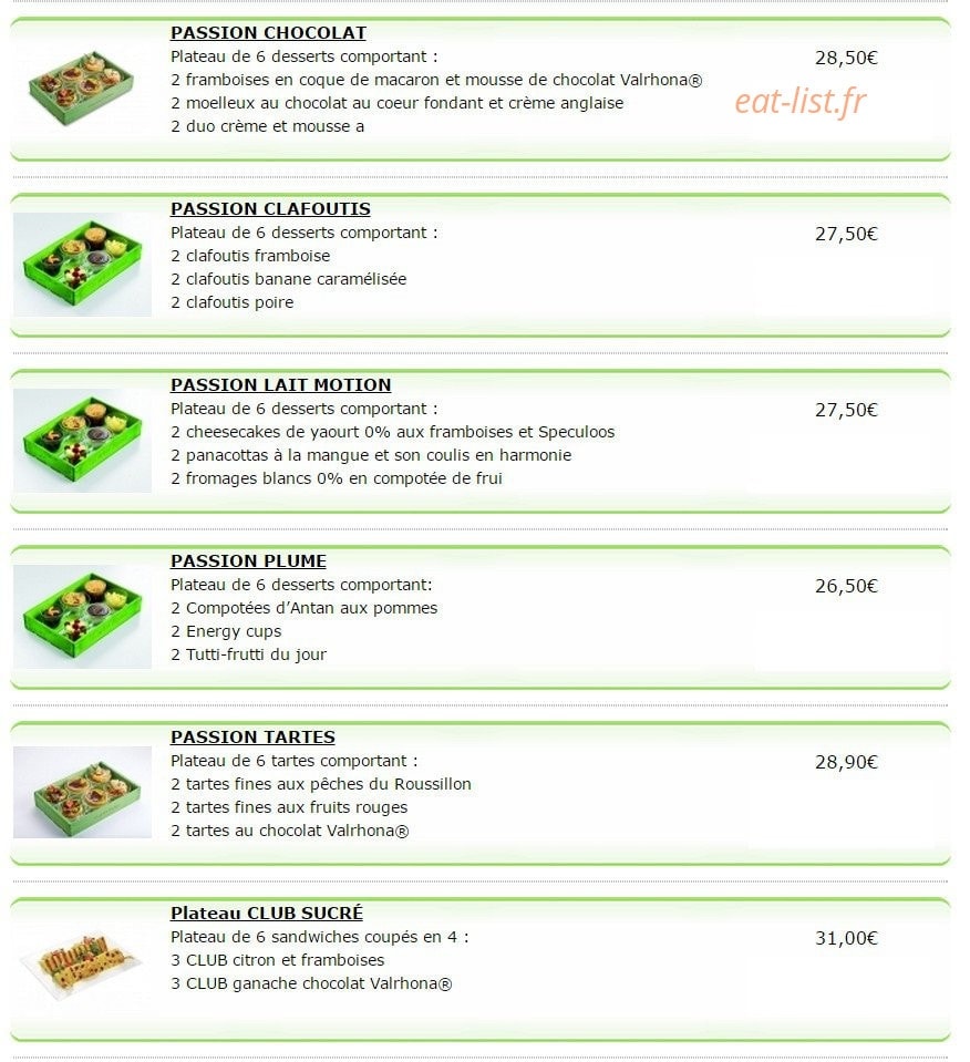 Les jardins d'epicure — carte page 10