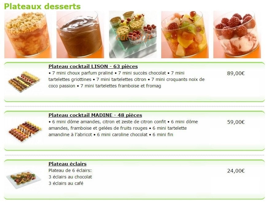 Les jardins d'epicure — carte page 11