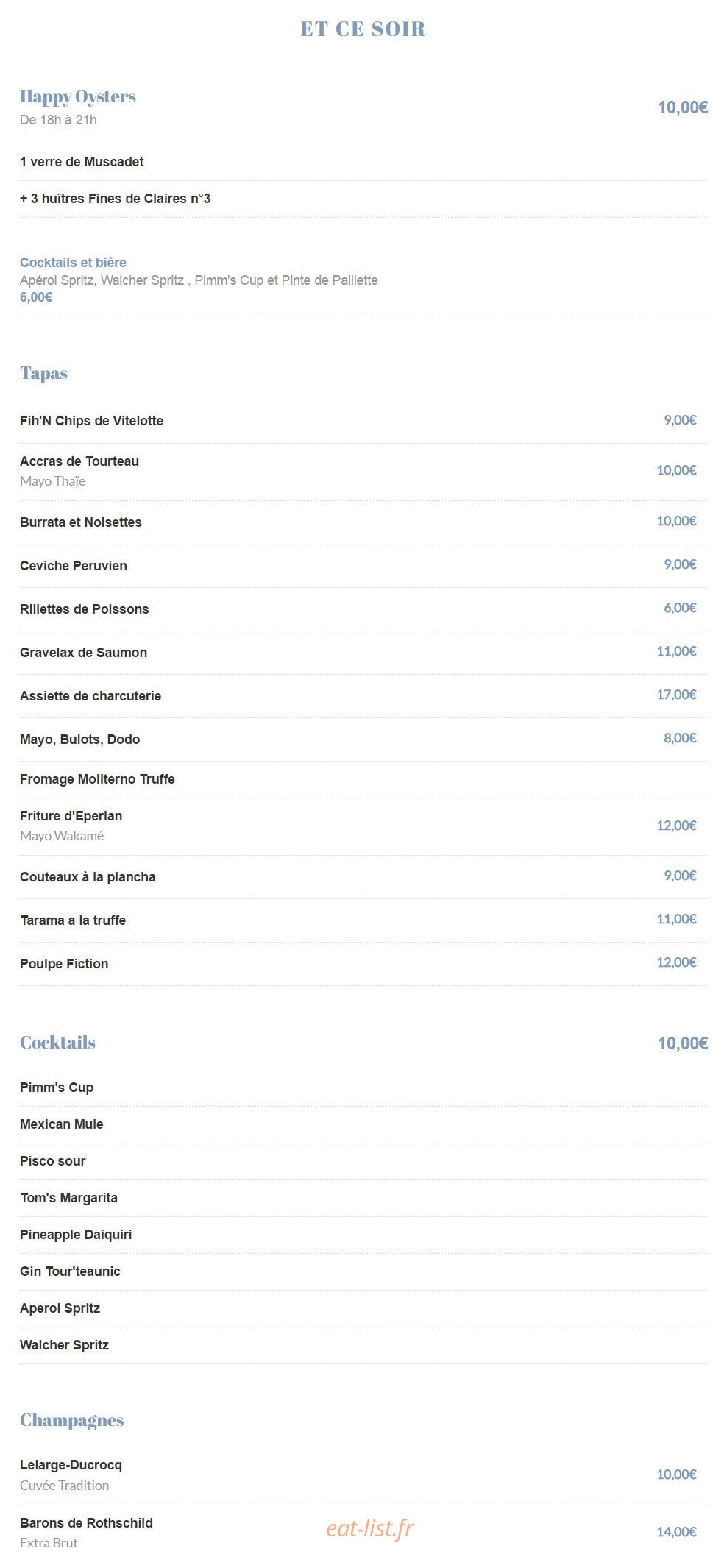 Les Tourteaux — carte page 2