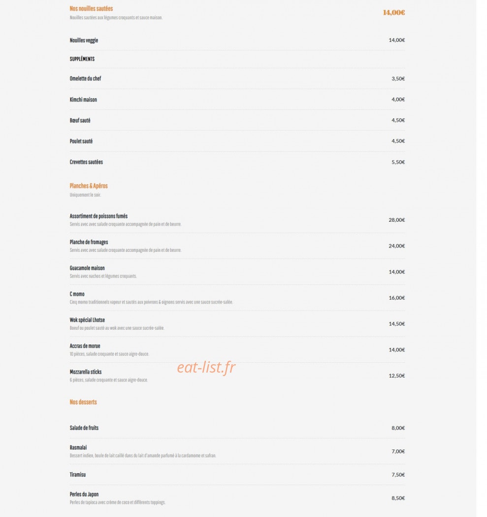 Lhotse — carte page 2