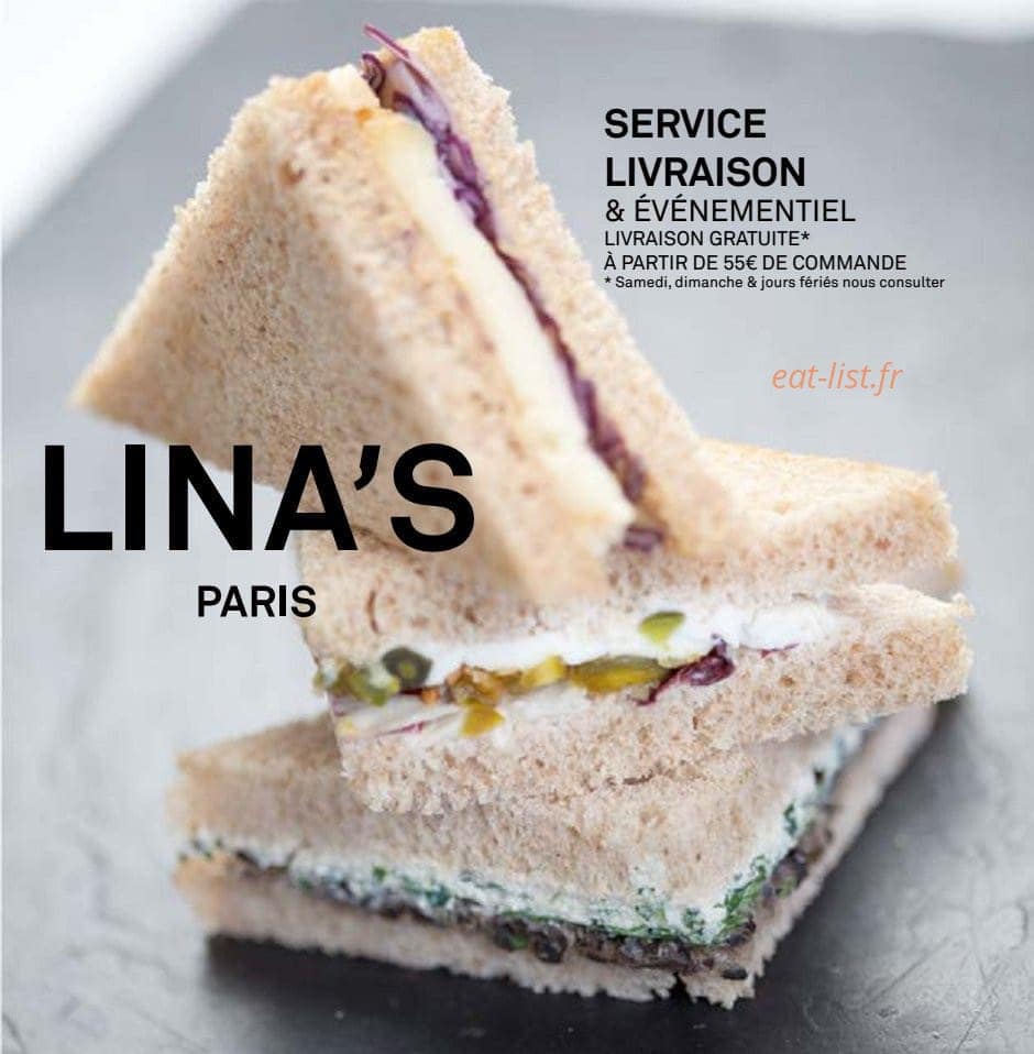 Lina's — carte page 1