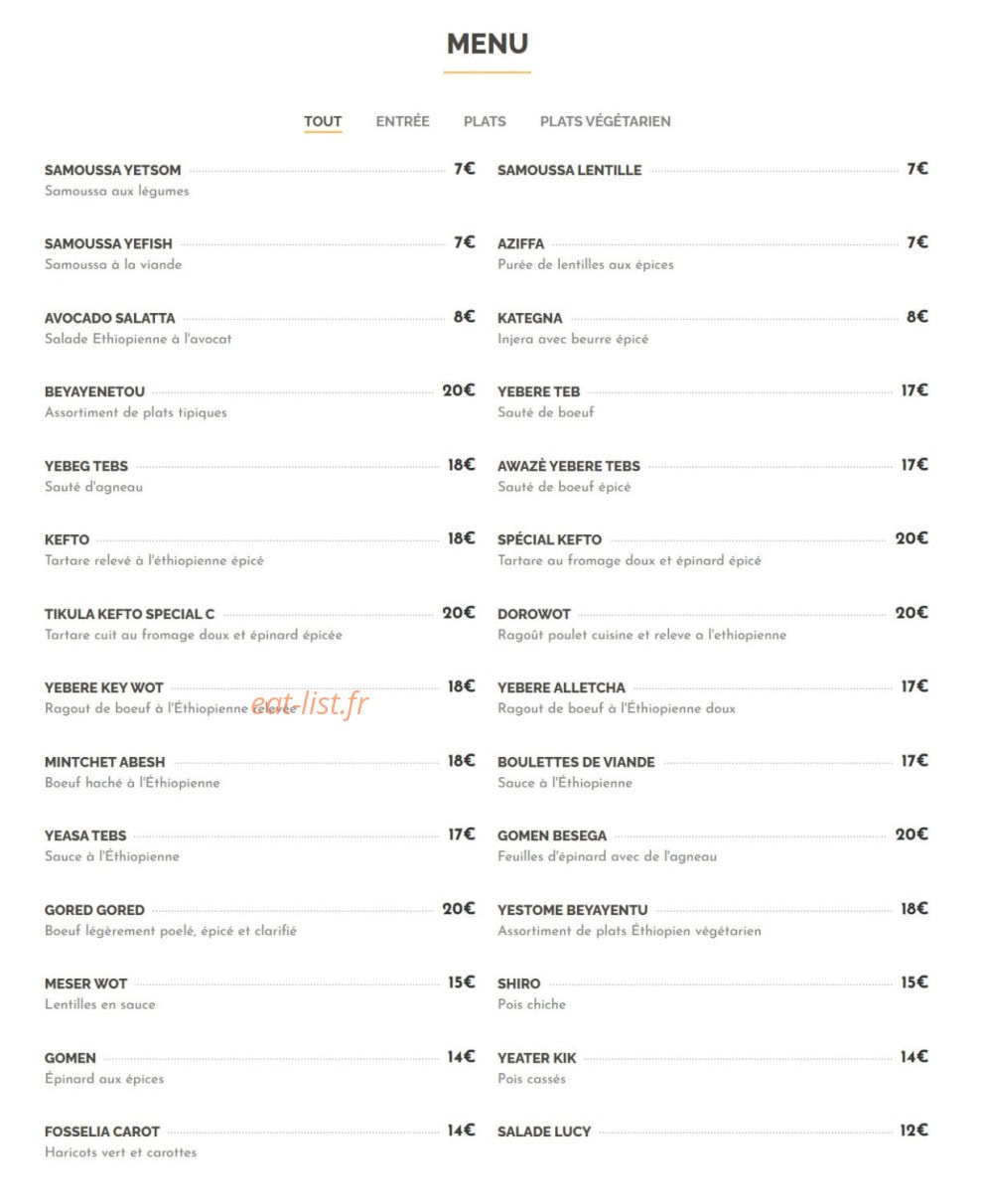 Lucy — carte page 1