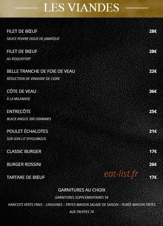 M Georges — carte page 3