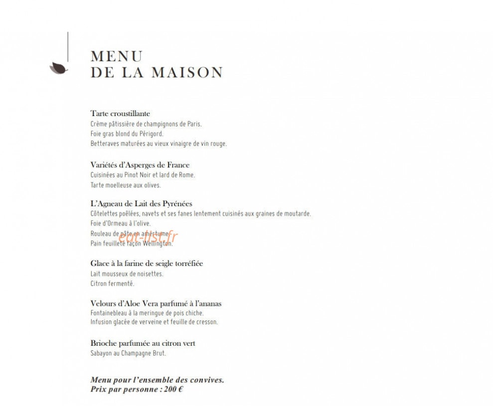 Maison Ruggieri — carte page 2