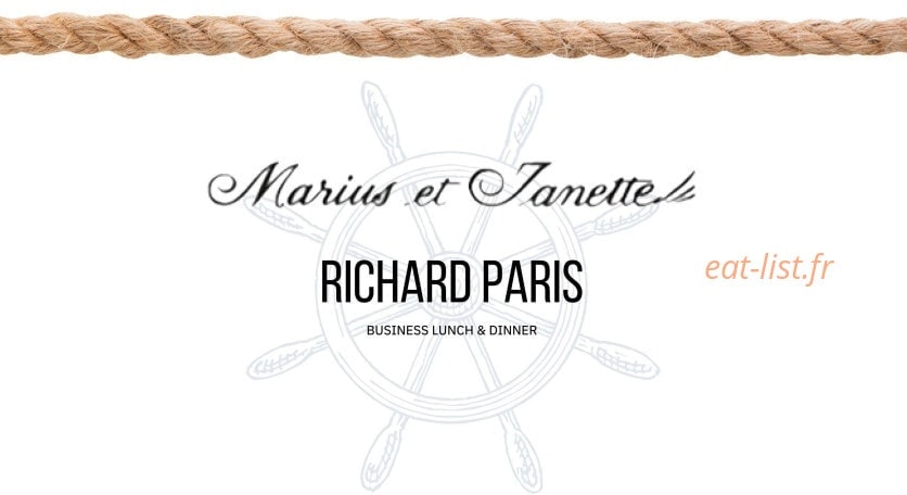 Marius et Janette — carte page 1