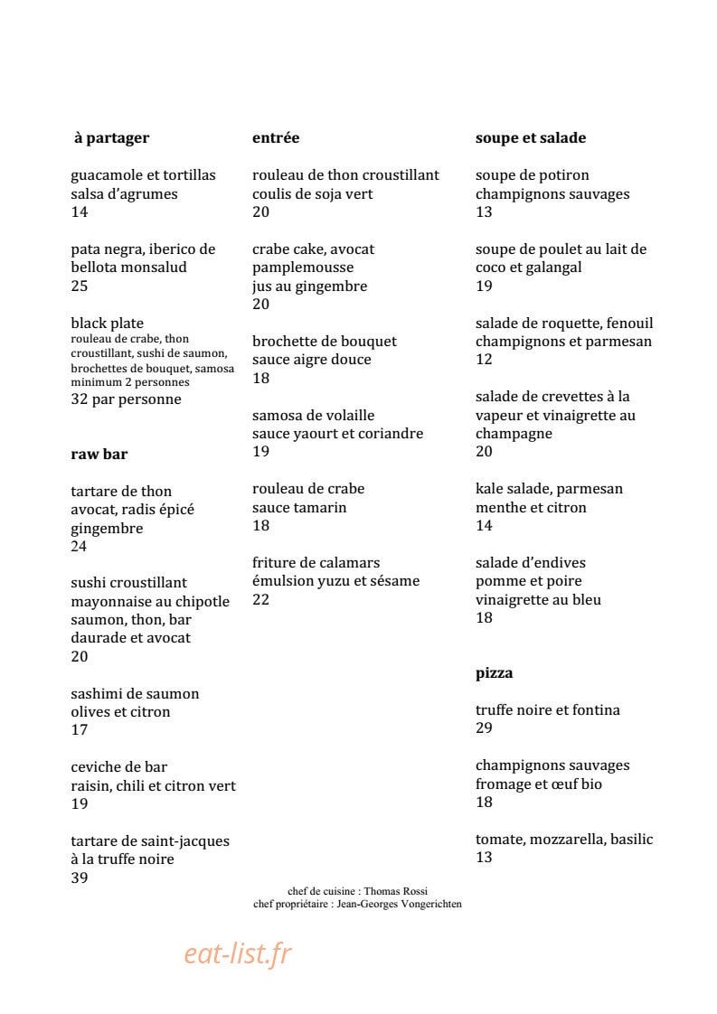 Market — carte page 1