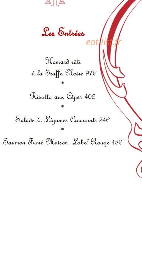 Maxim's de Paris — carte page 2
