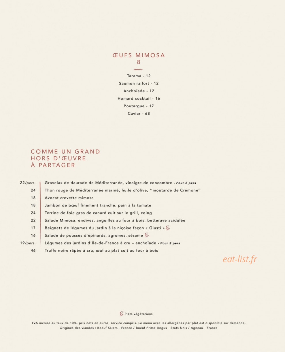 Mimosa — carte page 2