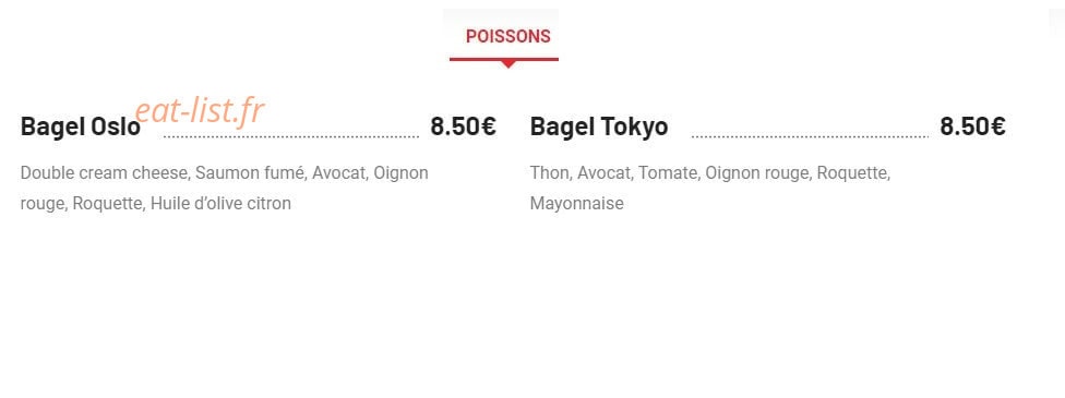 Nina's Bagel & Salad — carte page 4