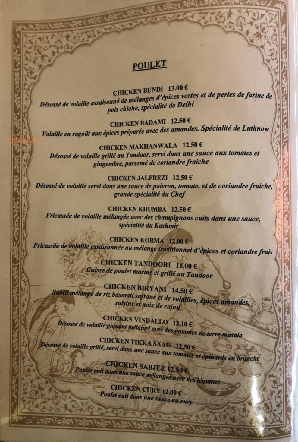 Nirvana Inde — carte page 6