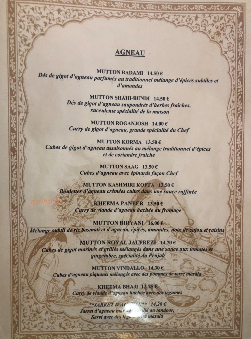 Nirvana Inde — carte page 5