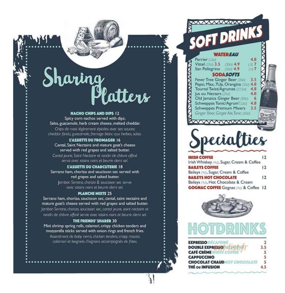 O'Sullivans — carte page 6
