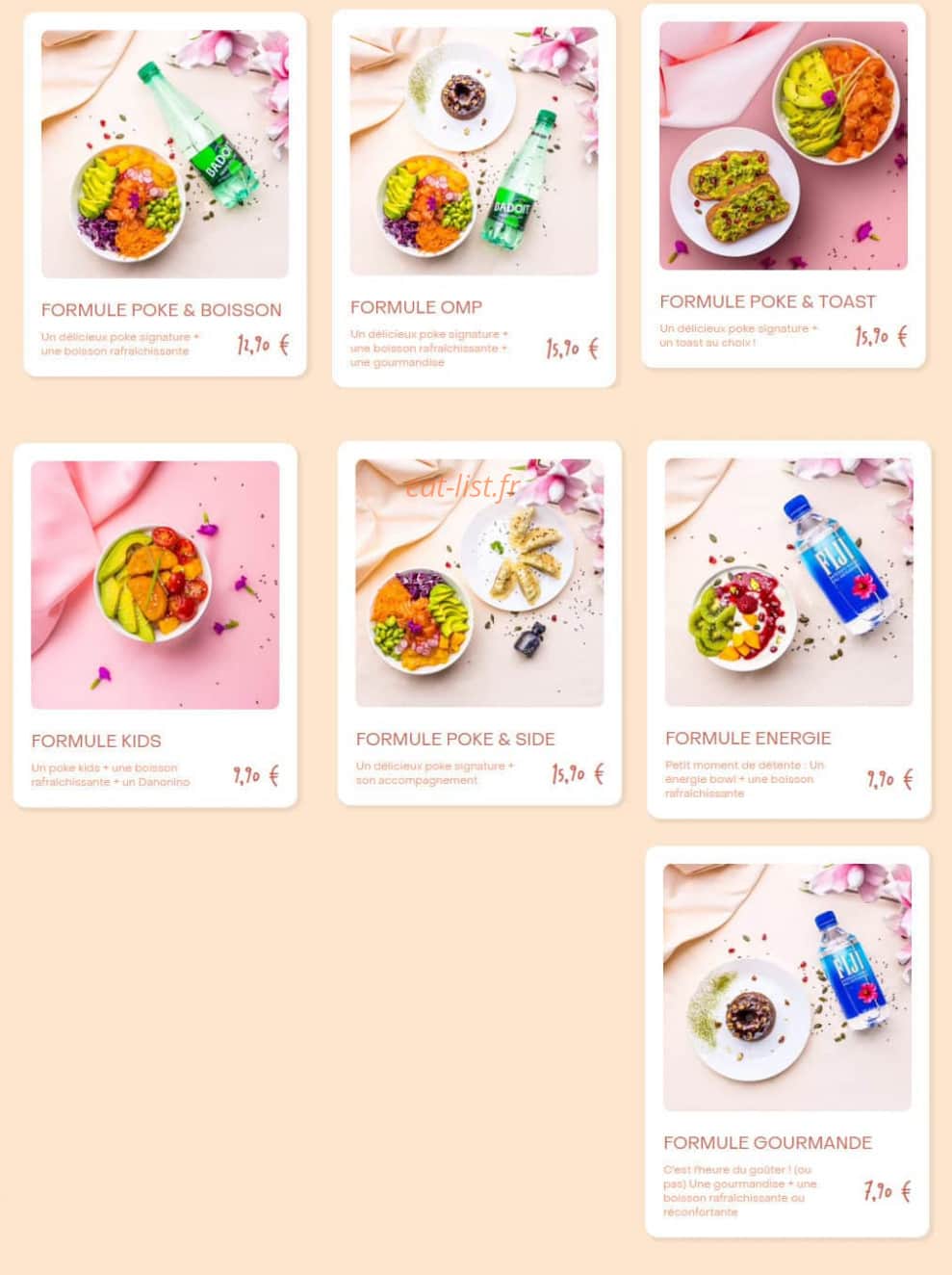 Oh My Poke — carte page 1
