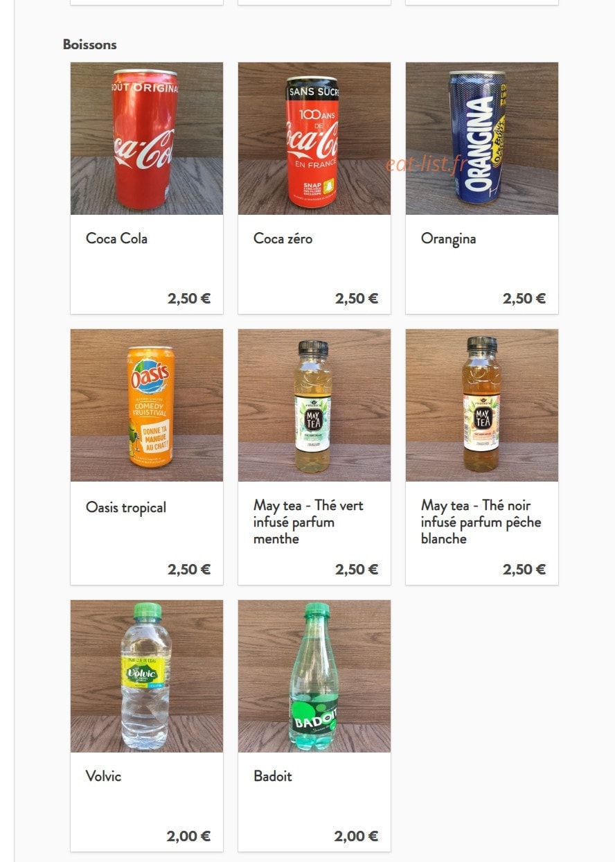 Okolo bagels et Salades — carte page 4