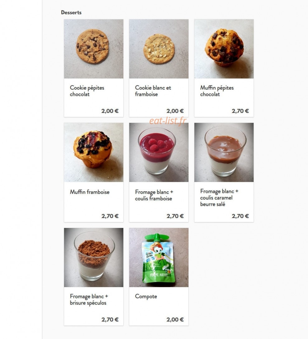 Okolo bagels et Salades — carte page 5