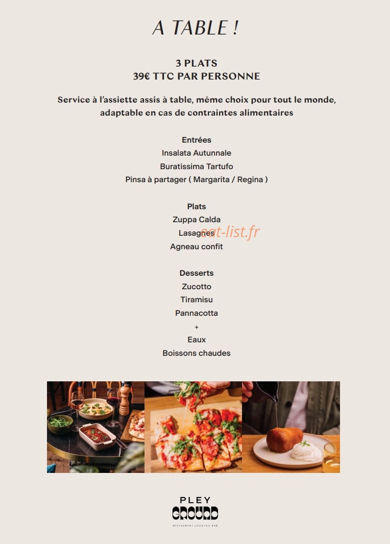 Pleyground — carte page 3