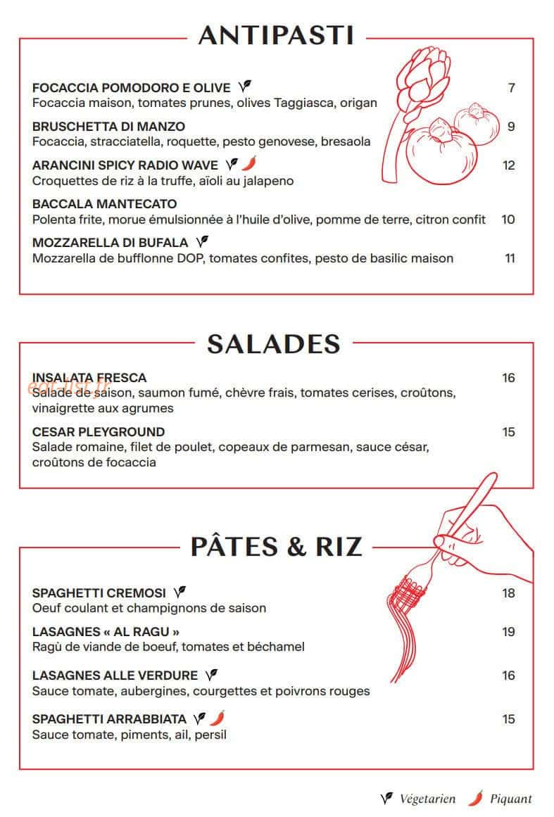 Pleyground — carte page 2