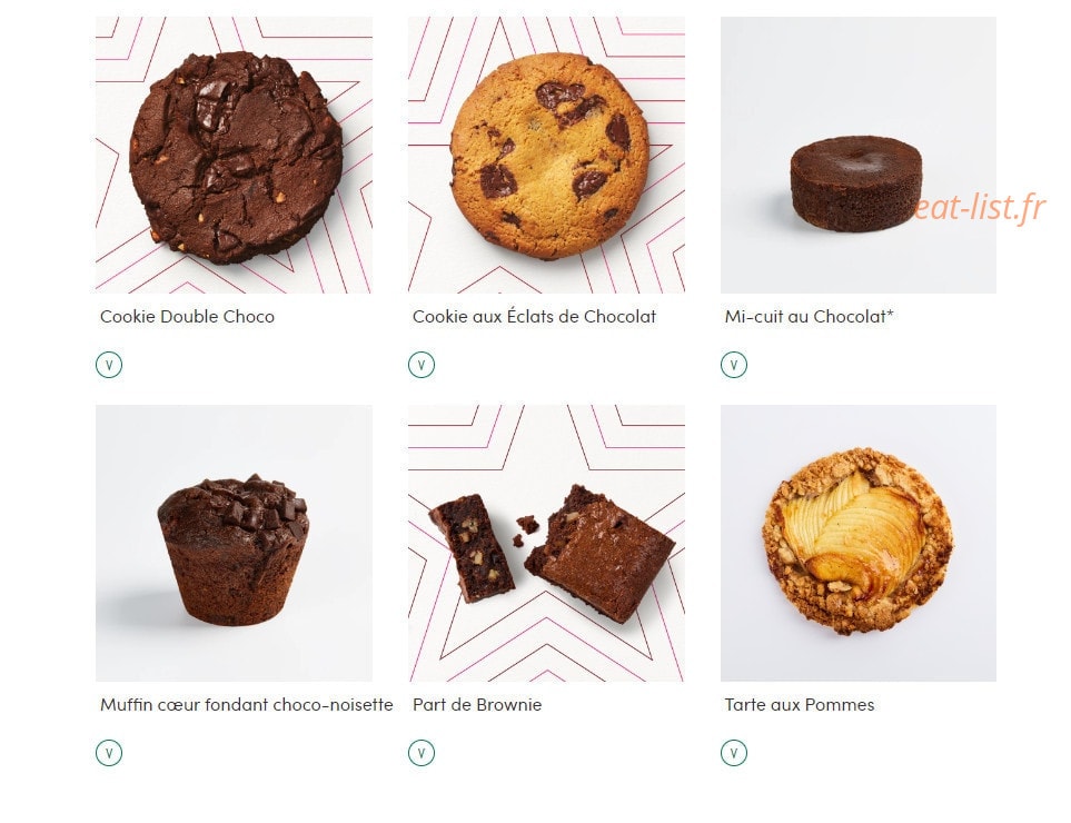 Pret A Manger — carte page 14