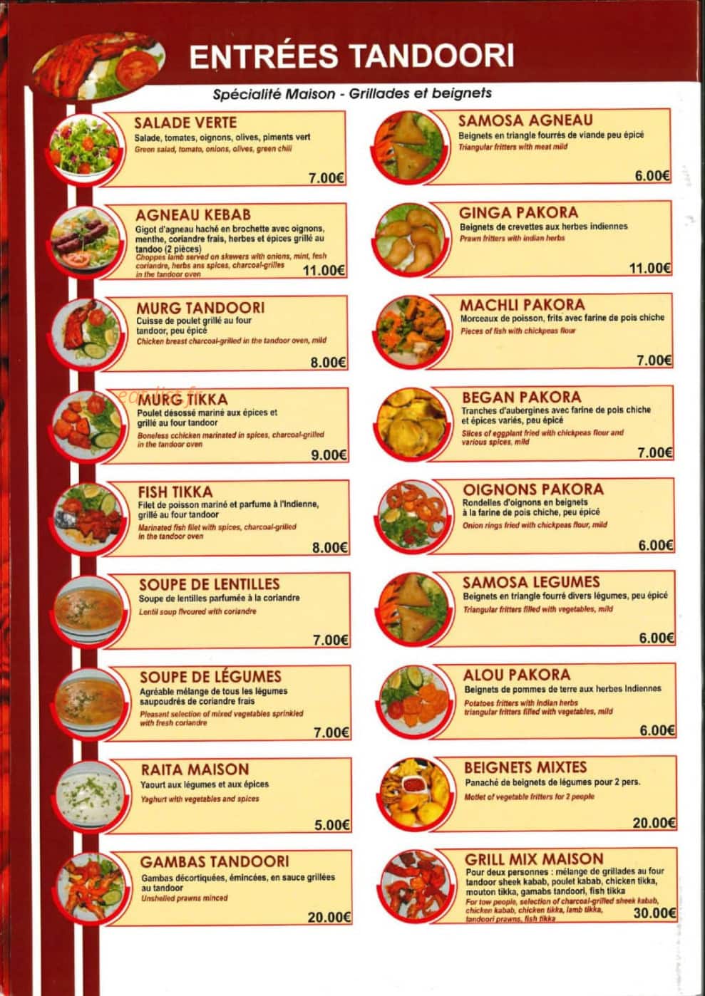 Rose de Kashmir — carte page 2